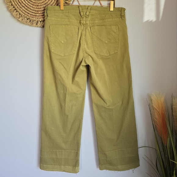 Anthropologie, Hudson Limelight Rosie High Rise Wide Leg Ankle Jeans, Size 32 - Picture 6 of 11